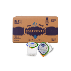 ÇOBANPINAR BARDAK SU 180 ML 60'LI