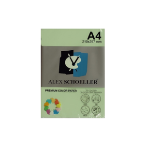 ALEX FOTOKOPİ KAĞIDI A4 YEŞİL 500'LÜ ALX-590