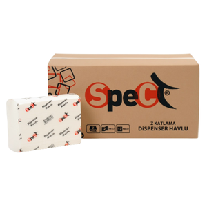 SPECT Z KATLAMA HAVLU 20*21 CM. 130 YAPRAK KOLİ (12 PAKET)