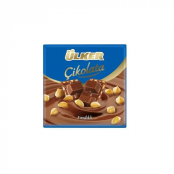 ÜLKER ÇİKOLATA FINDIKLI KARE 65 GR 6'LI KUTU