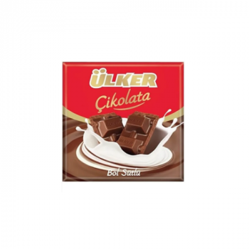 ÜLKER ÇİKOLATA SÜTLÜ KARE 60 GR 6'LI KUTU