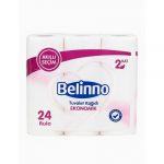 BELİNNO 2 KATLI TUVALET KAĞIDI 24’LÜ