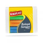 KOROPLAST OLUKLU BULAŞIK SÜNGERİ 8’Lİ