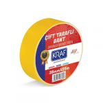 KRAF ÇİFT TARAFLI BANT 38MMx25M 2538G